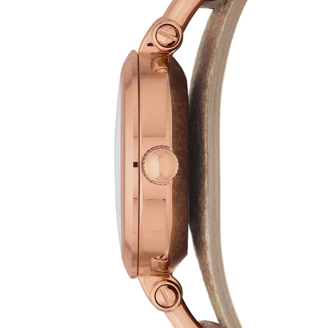 Fossil Georgia ES3262 Light Brown Rose Gold epapoutsia.gr