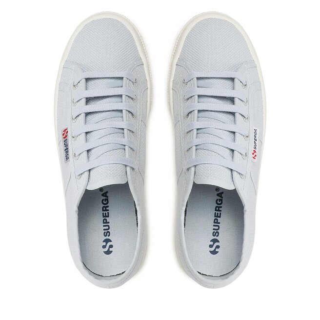 Superga Sneakers aus Stoff Superga 2740 Platform S21384W Grey Lilla-Favorio ANL