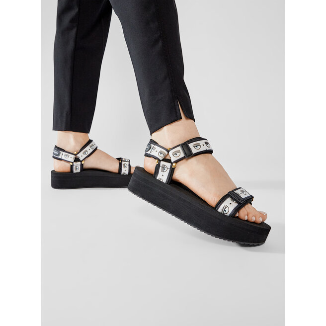 Chiara Ferragni Szandál Chiara Ferragni CF2810-001 Black