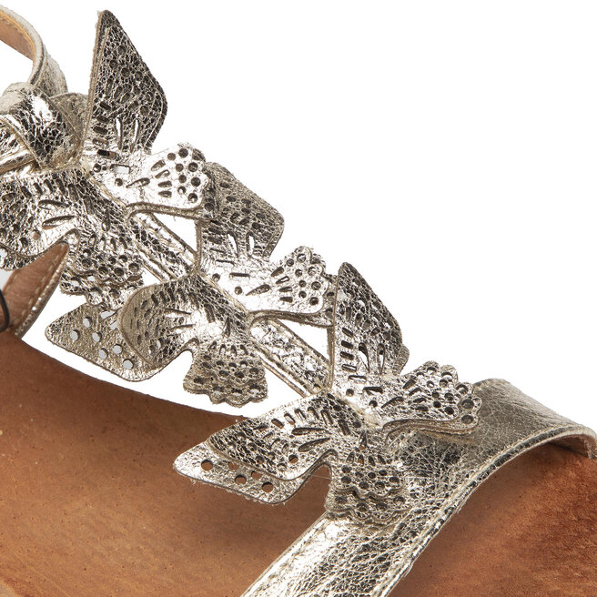 Roberto Sandalen Roberto 3120 Złoty Lico