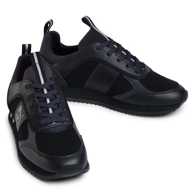 Sneakers EA7 Emporio Armani X8X027 XK173 P962 Triple Night | eschuhe.de