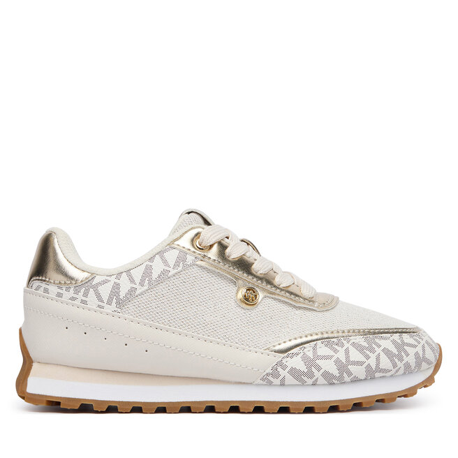 Sneakersy MICHAEL Michael Kors Nova MK04197256 Kremowy - dziewczęce