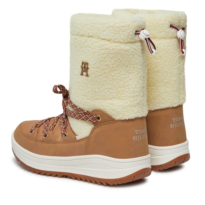 Tommy Hilfiger Cizme de zăpadă Tommy Hilfiger T3A6-33066-1629524 S Camel 524