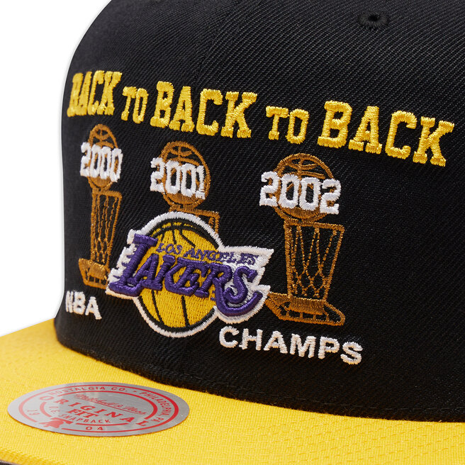 Casquette NBA Los Angeles Lakers Mitchell&Ness NBA Finals 2001