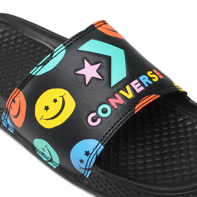 Converse Șlapi Converse All Star Slide Slip 172802C Black/Bold Mandarin