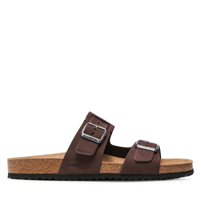 Klapki Geox U Sandal Ghita B U159VB 00032 - Brązowy