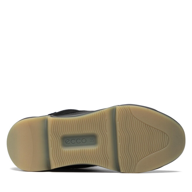 ECCO Členková obuv ECCO Chunky W 20320351052 Black/Black