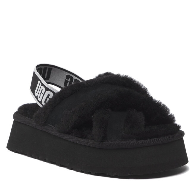Παντόφλες Σπιτιού Ugg W Disco Cross Slide 1121550 Blk