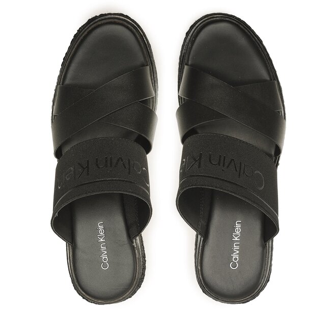 Calvin Klein Еспадрили Calvin Klein Wedge 50Hh HW0HW01498 Ck Black BEH