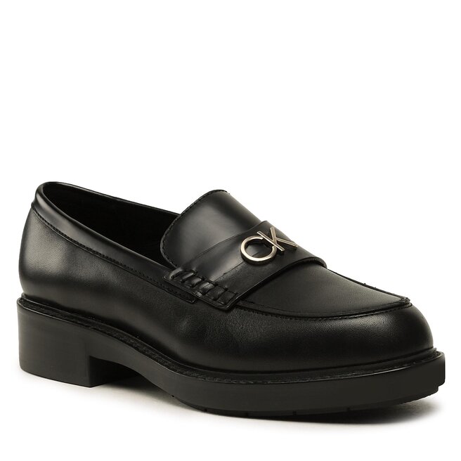 Loafers Calvin Klein Rubber Sole WHw HW0HW01726 Ck Black BEH