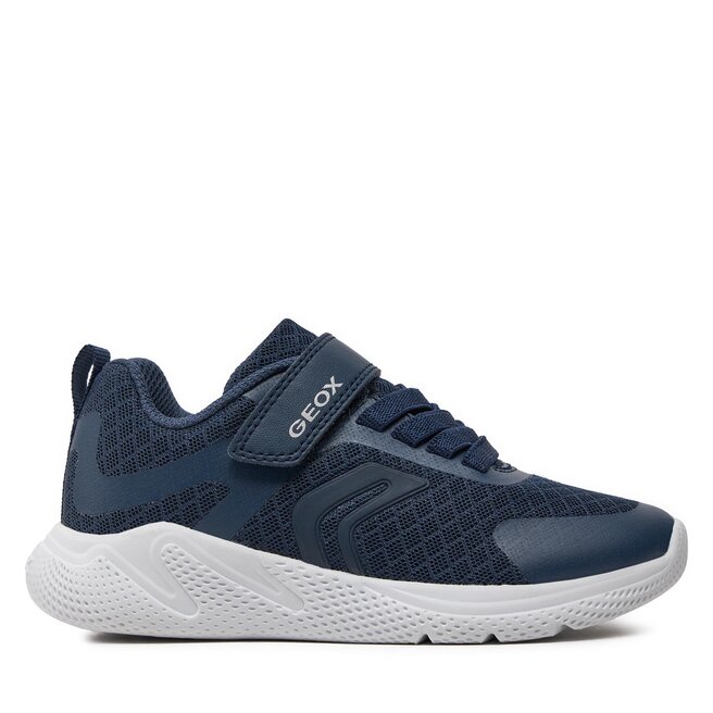 Sneakersy Geox J Sprintye Boy J45GBA 01450 - S Granatowy