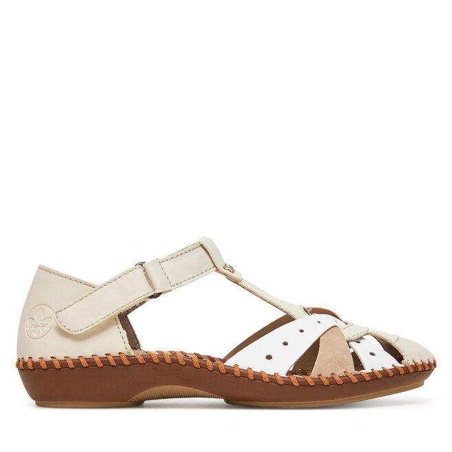 Sandały Rieker CEO-M1655-61 Beżowy - kobiece