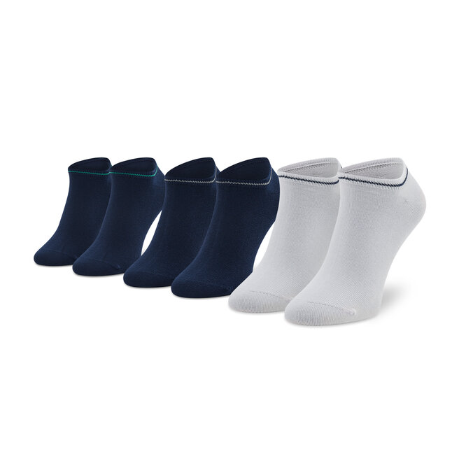 Set de 3 perechi de șosete medii pentru bărbați United Colors Of Benetton 6AO3H21TS 901 6AO3H21TS