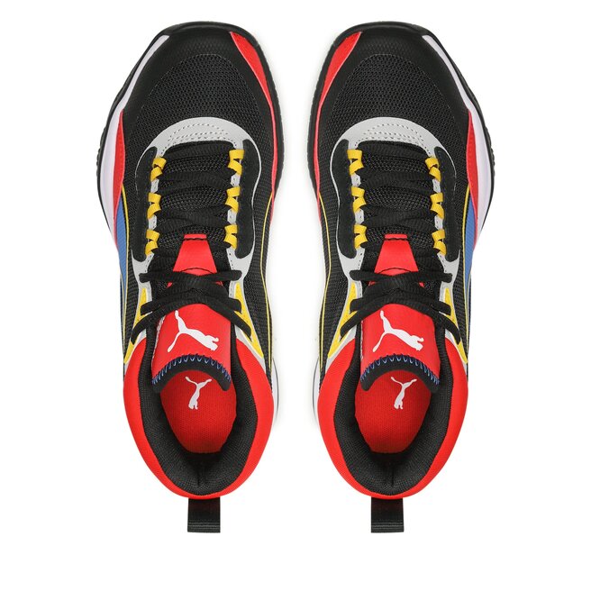 Puma Обувки Puma Playmaker Jr 387353 07 Black/Victoria Blue/Yellow