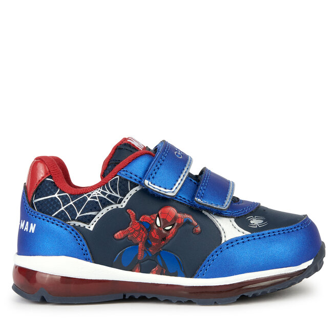 Sneakersy Geox SPIDER-MAN B Todo Boy B3684A 05054 - Granatowy