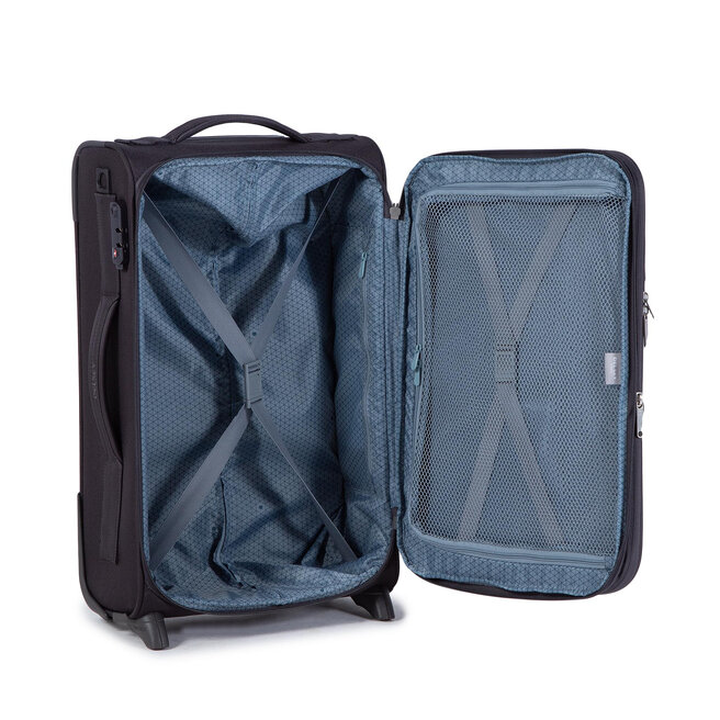 Delsey Kis szövetborítású bőrönd Delsey Pin Up 5 01342072400 Black