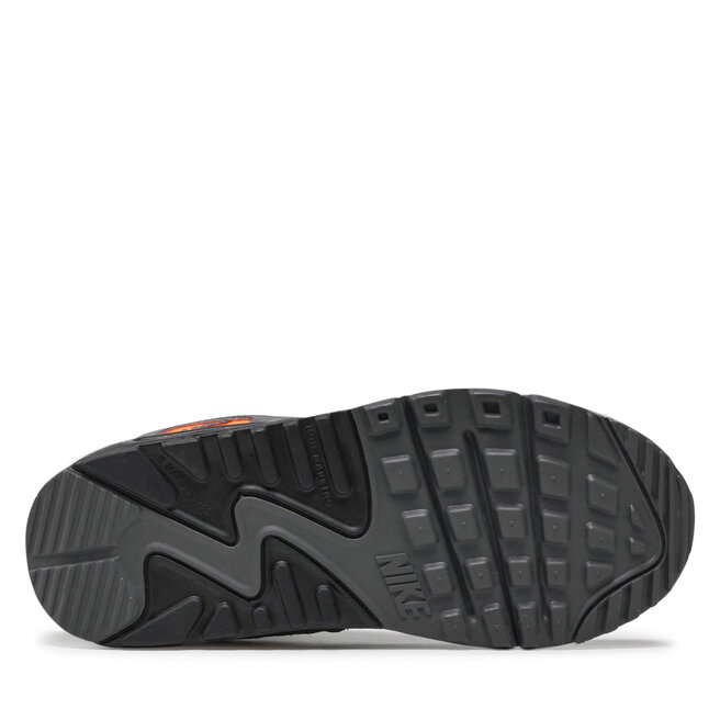 Nike Обувки Nike Air Max 90 Gs CZ5866 002 Iron Grey/Black/Total Orange