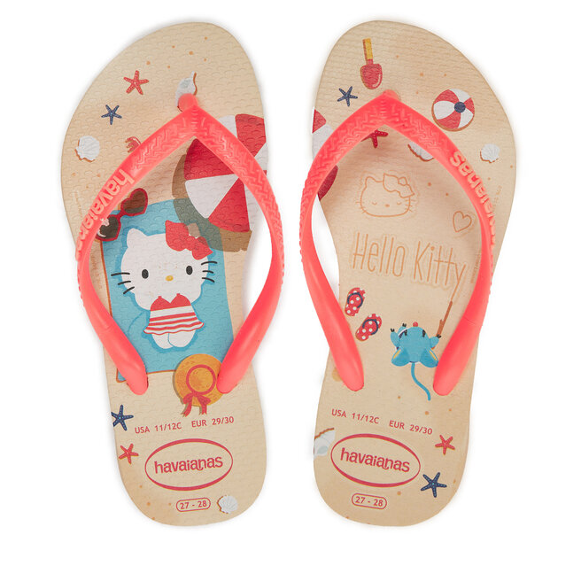 Japonki Havaianas - Brązowy