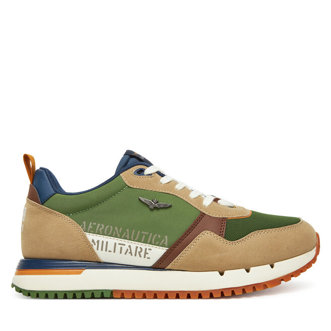 Sneakersy Aeronautica Militare - Zielony