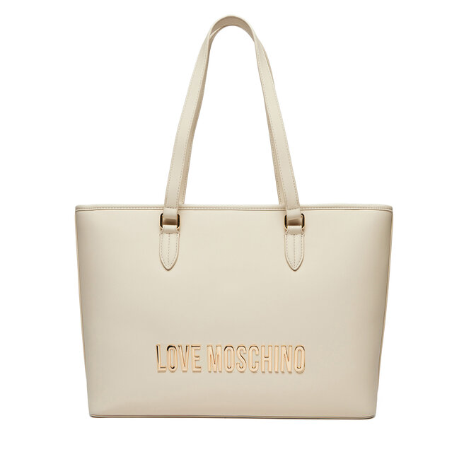 Torebka LOVE MOSCHINO - Écru