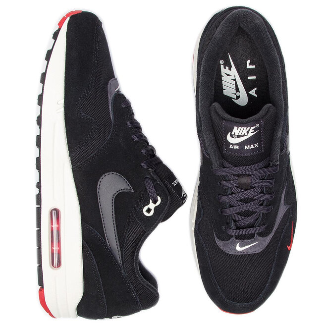 fiets genezen partij Zapatos Nike Air Max 1 Premium 875844 007 Black/Oil Grey/University Red |  zapatos.es