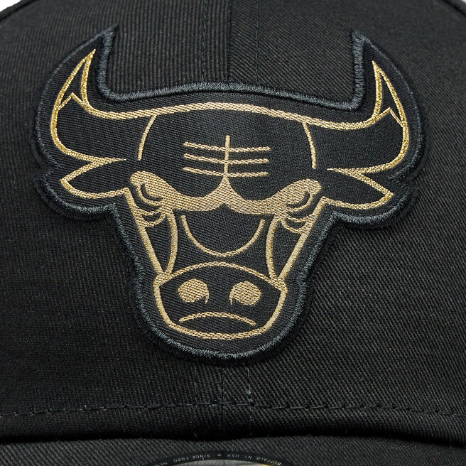 New Era Čiapka New Era Metallic Badge 940 Bulls 60364417 Čierna