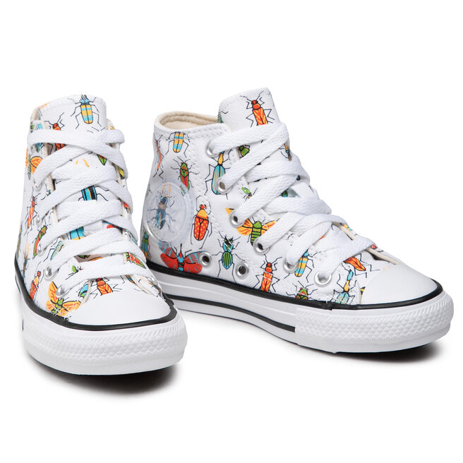 Converse Sneakers aus Stoff Converse Ctas Hi 670704C White/Natural Ivor