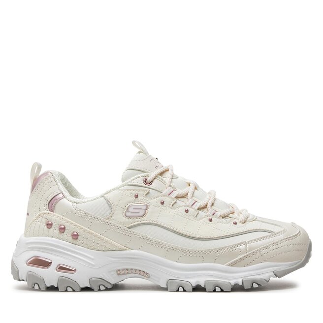 Sneakersy Skechers D'Lites-Ladies Night - Biały