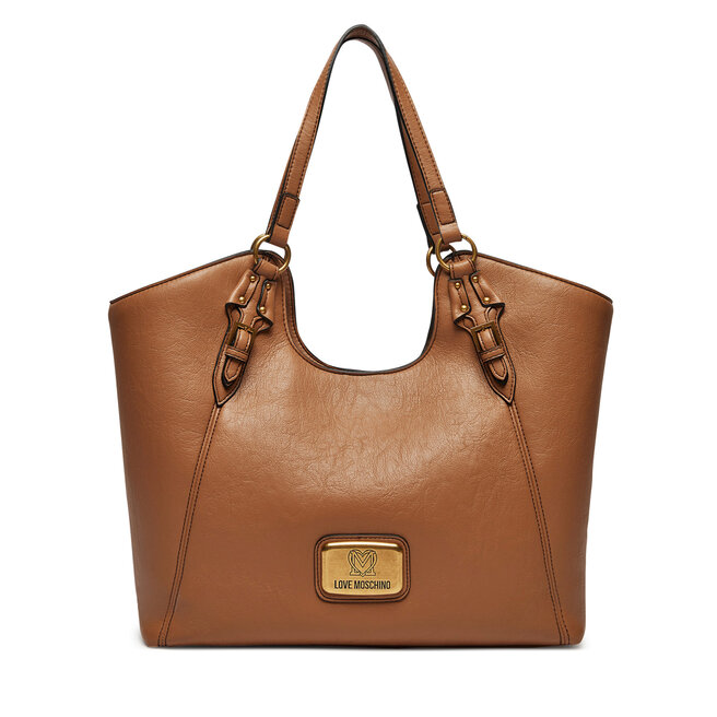 Torebka LOVE MOSCHINO - Brązowy