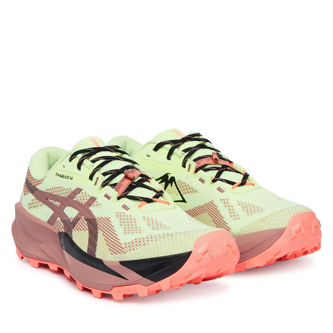 Buty do biegania Asics Trabuco 14 1011C166 Zielony - męskie