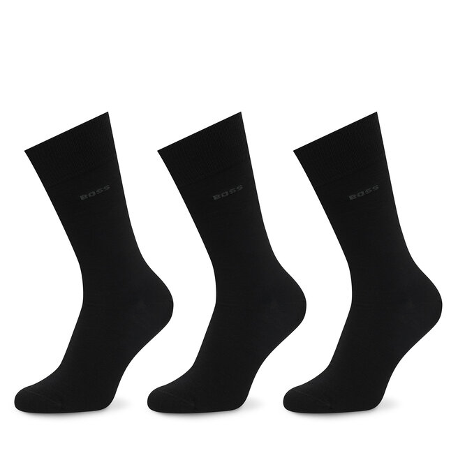 Skarpety długie BOSS 50469839 Czarny - męskie