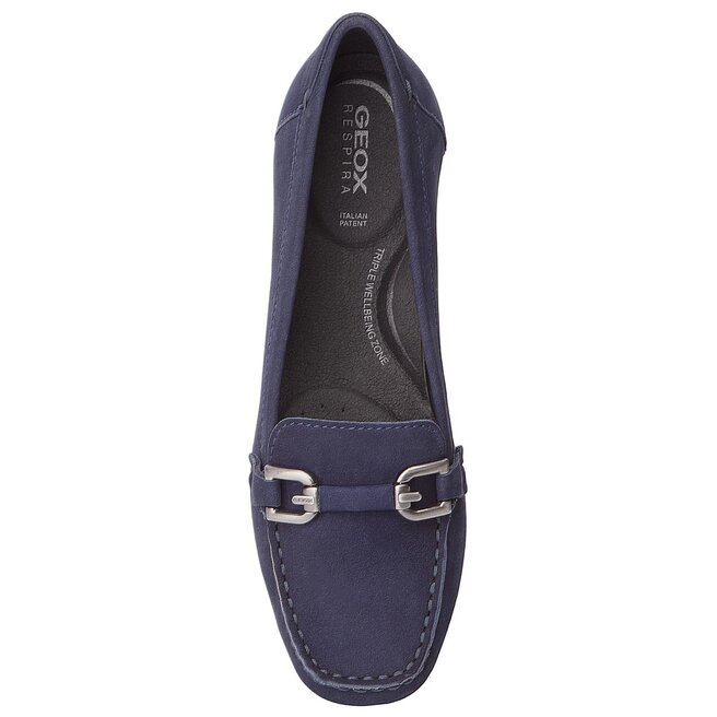 Geox Womens D Annytah A Black Geox Women's D ANNYTAH MOC A Mocassins, Black Black Loafers Ladies