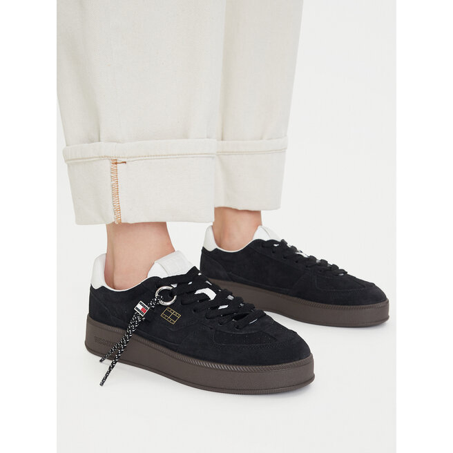 Sneakersy Tommy Jeans The Greenwich Edge Max EN0EN03122 Czarny