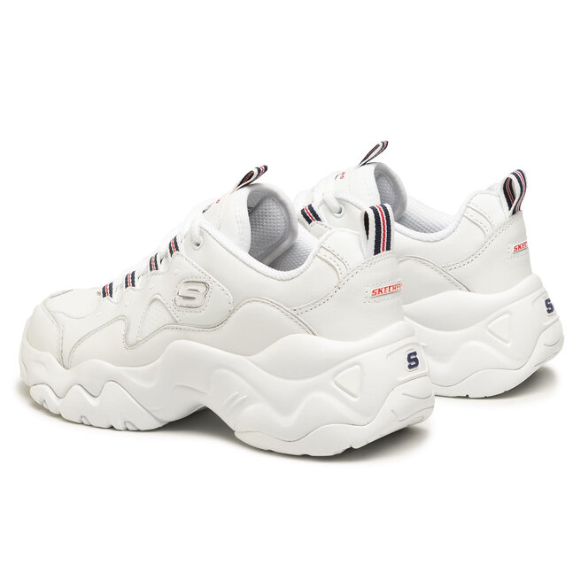 Moler es bonito Cocinando Sneakers Skechers D'Lites 3.0 13376/WNVR White/Navy/Red • Www.zapatos.es