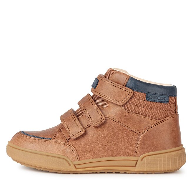Geox Sneakers Geox J Poseido Boy J16BCB 0CLFU C6N4E S Cognac/Blue