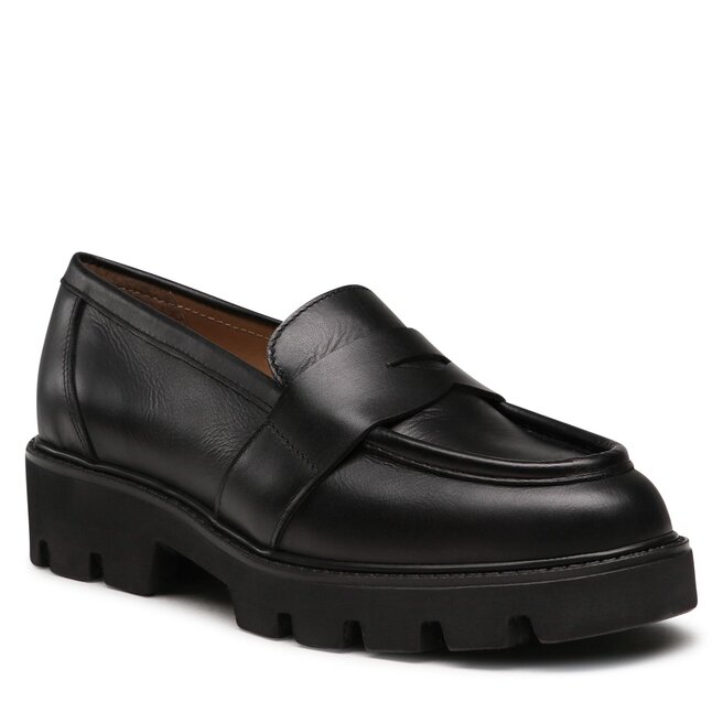 Loafersy Badura - Czarny