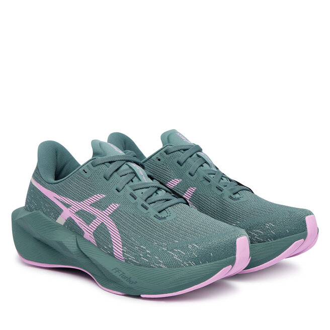 Buty do biegania Asics Novablast 6 1012C008 Zielony - kobiece