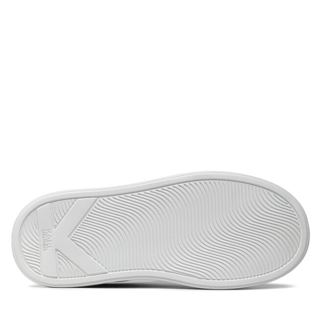 KARL LAGERFELD Sneakersy KARL LAGERFELD KL63515 White Lthr/Mono