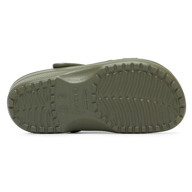 Crocs Šľapky Crocs Classic 10001 Army Green