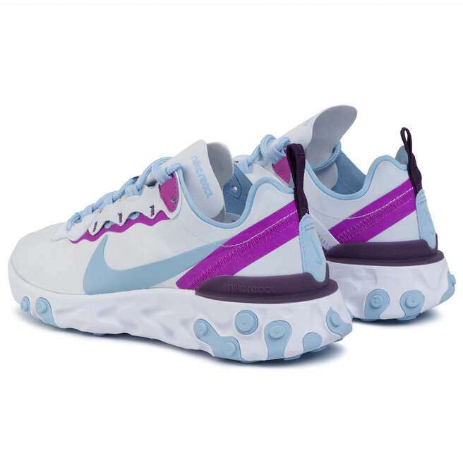 react element 55 blue purple