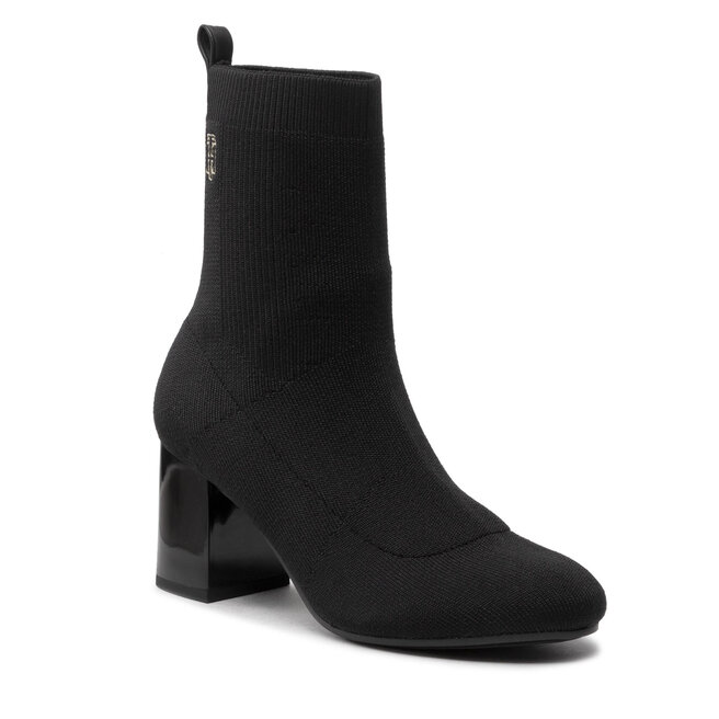 Tommy hilfiger sock boots black deals
