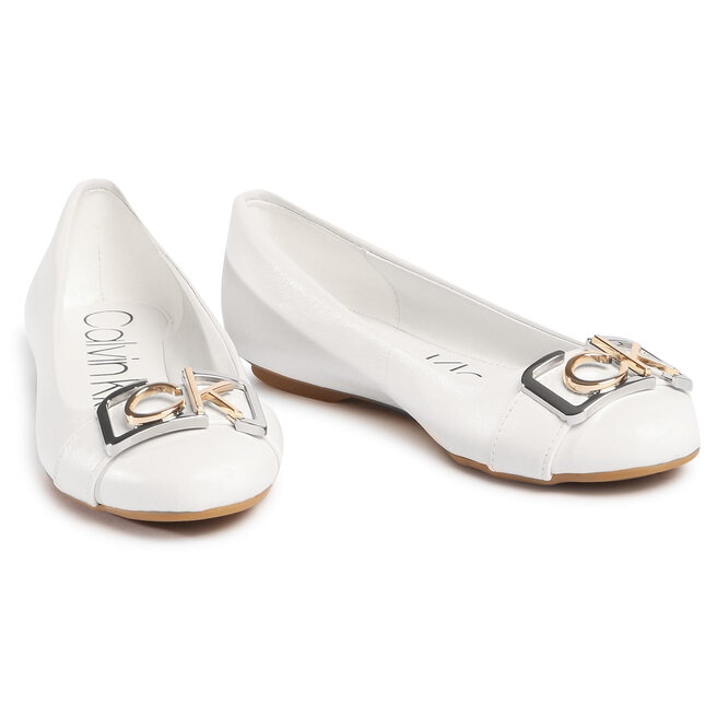 Ballerine Calvin Klein Omie B4E7920 White escarpe