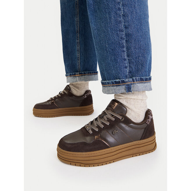 Sneakersy MEXX EO-MI001006463W Brązowy