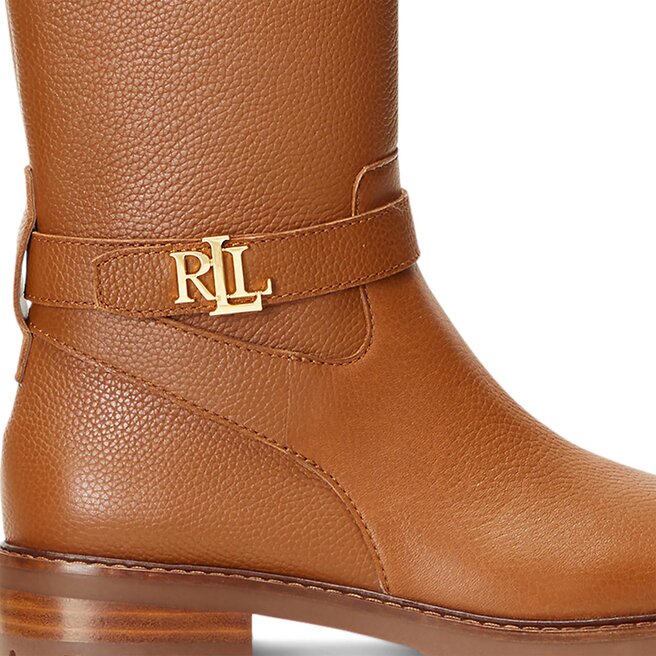 Lauren Ralph Lauren Cizme lungi riding Lauren Ralph Lauren 802915444002 Deep Saddle Tan