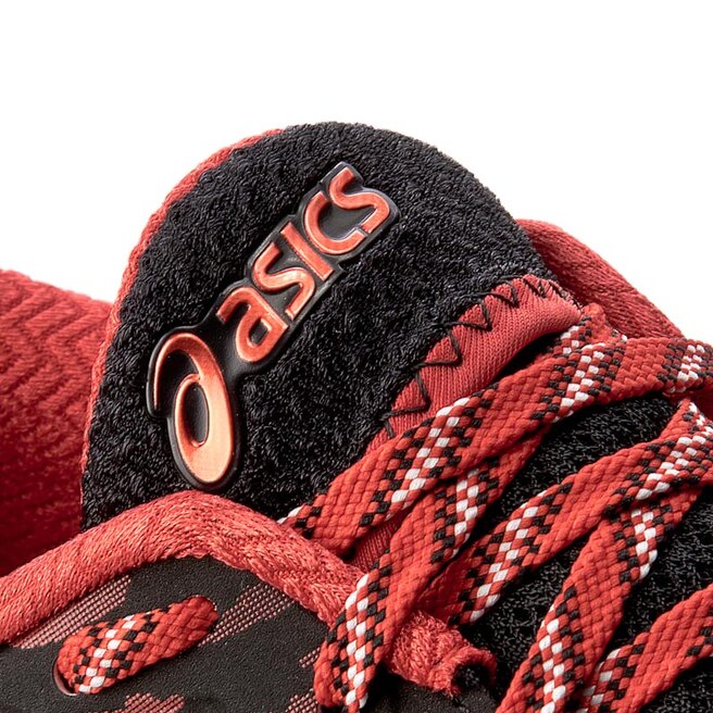 Boty Asics Gel FujiTrabuco 5 T6J0N Black Vermilion Silver eobuv.cz