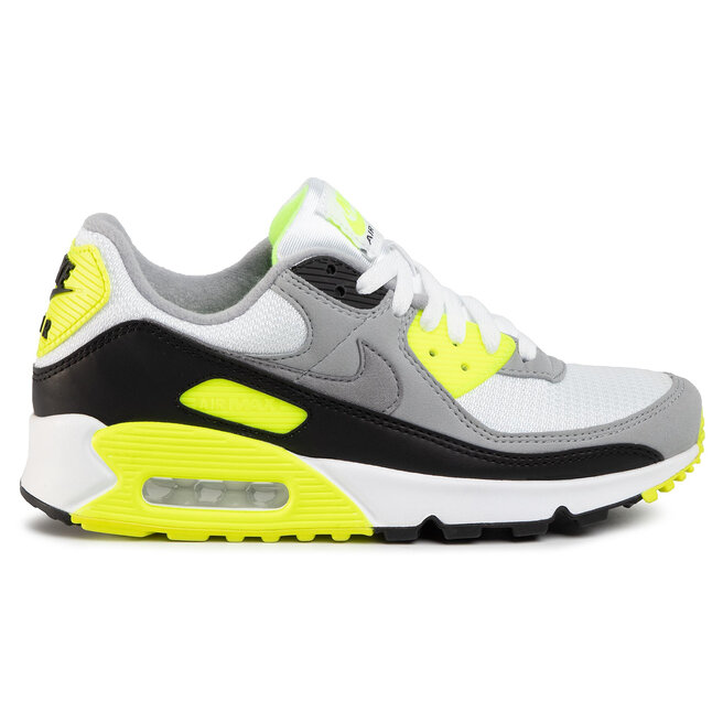 Batai Nike Air Max 90 CD0881 103 White/Particle Grey/Volt Black •  Www.eavalyne.lt