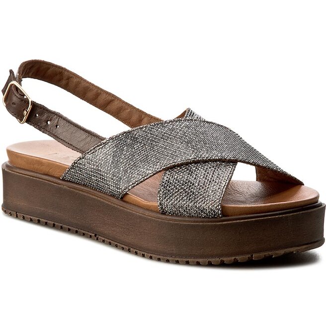 Sandali Inuovo 7157 Grey Black Dark Brown escarpe