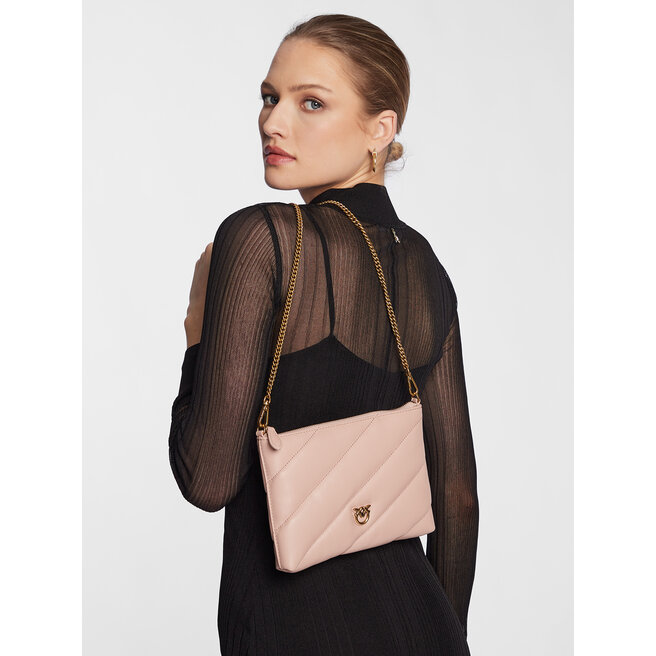 Pinko Дамска чанта Pinko Flat Pouch. PE 23 PCPL 100252 A0F2 Cipria O81Q