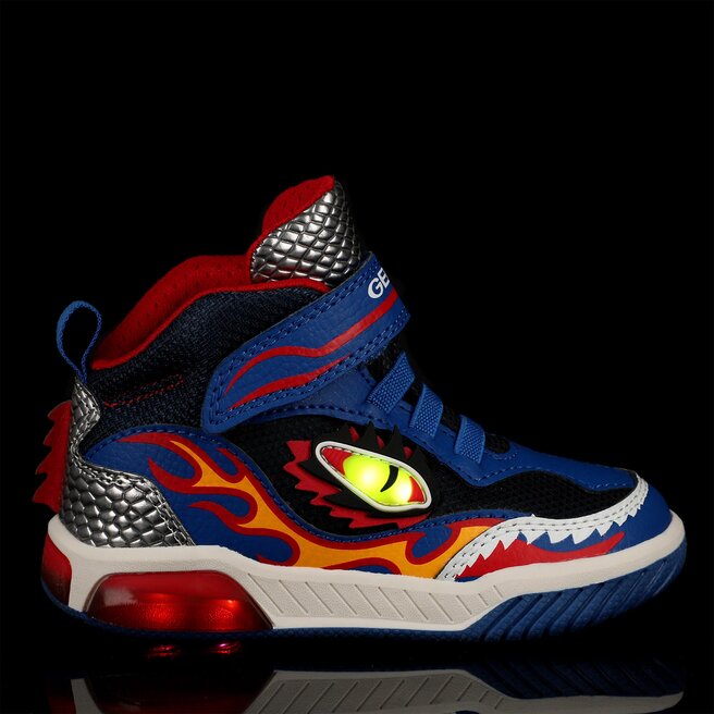 Geox Sportcipő Geox J Inek Boy J369CD 0FEFU C0833 M Royal/Red