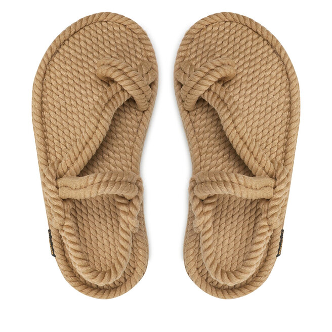 Bohonomad Sandalen Bohonomad Hawaii Platform Sandal HAW.0012.PRS Beige